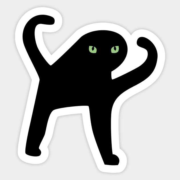 Angry as Heck Cat Meme Sticker by Sashen